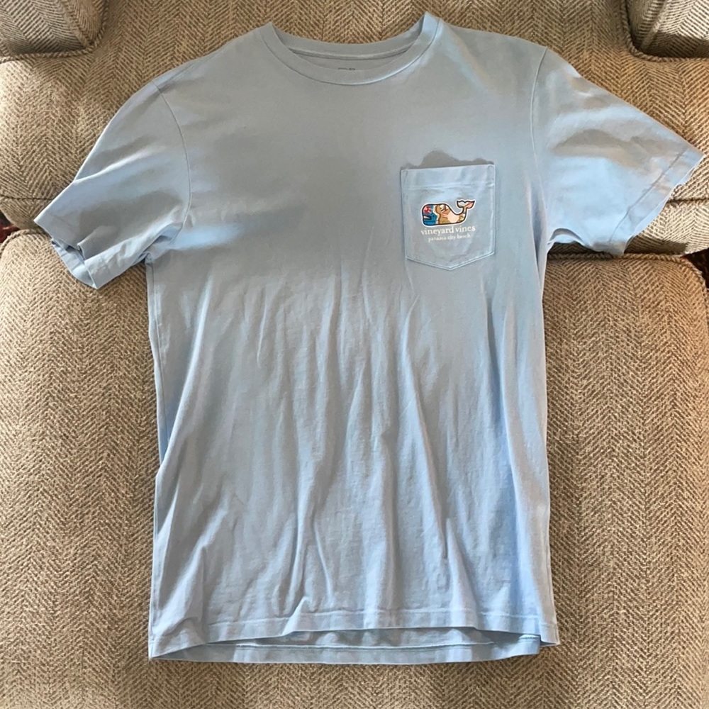 SS VinYard Vines Baby Blue in color
